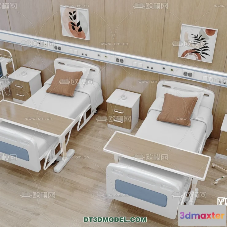 1536328 - HOSPITAL CLINIC - 3D Model For Interior Design - 11334 3D Max