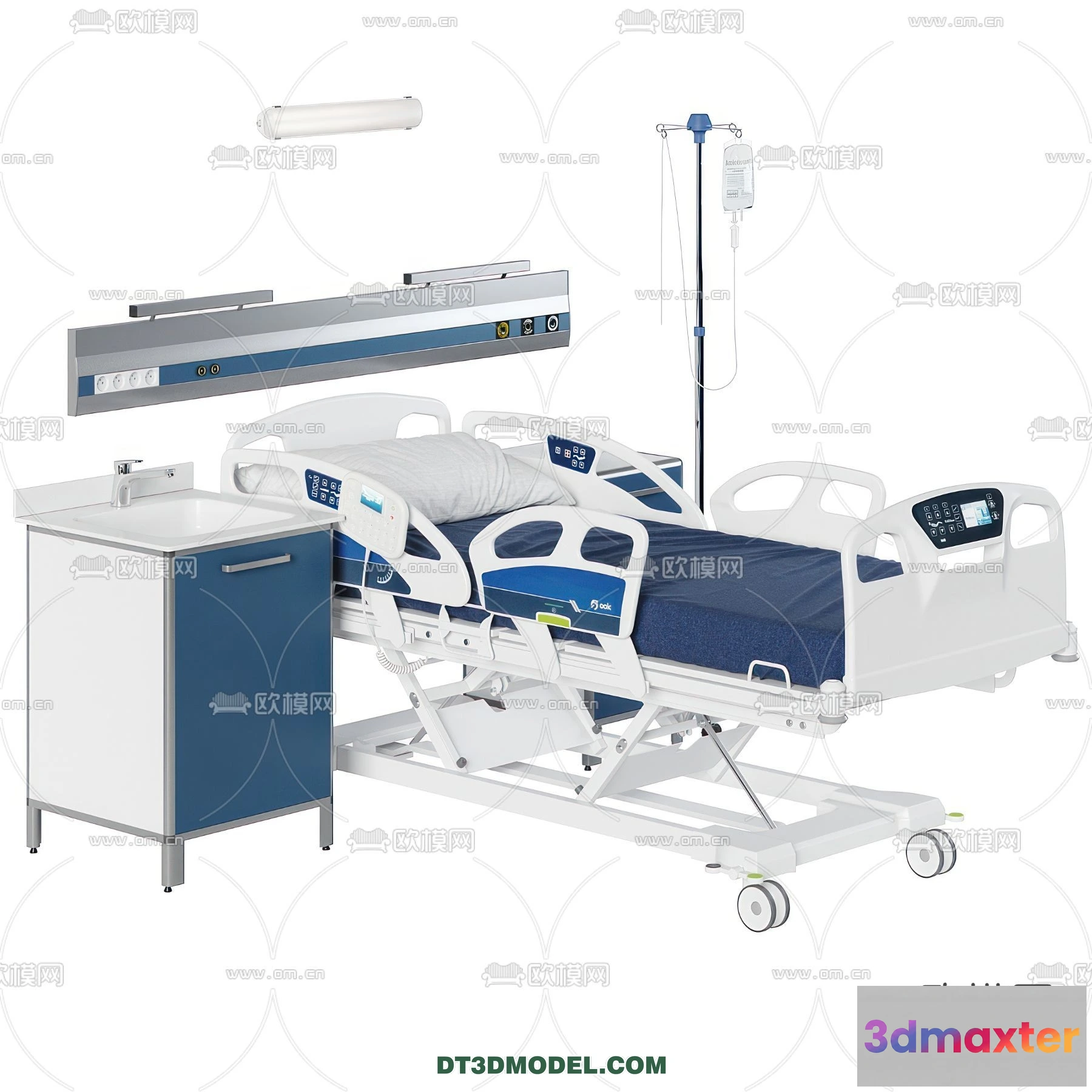 1536330 - HOSPITAL CLINIC - 3D Model For Interior Design - 11335 3D Max