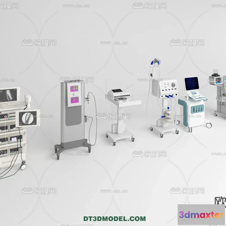 1536350 - HOSPITAL CLINIC - 3D Model For Interior Design - 11345 3D Max