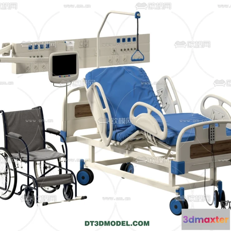 1536352 - HOSPITAL CLINIC - 3D Model For Interior Design - 11346 3D Max