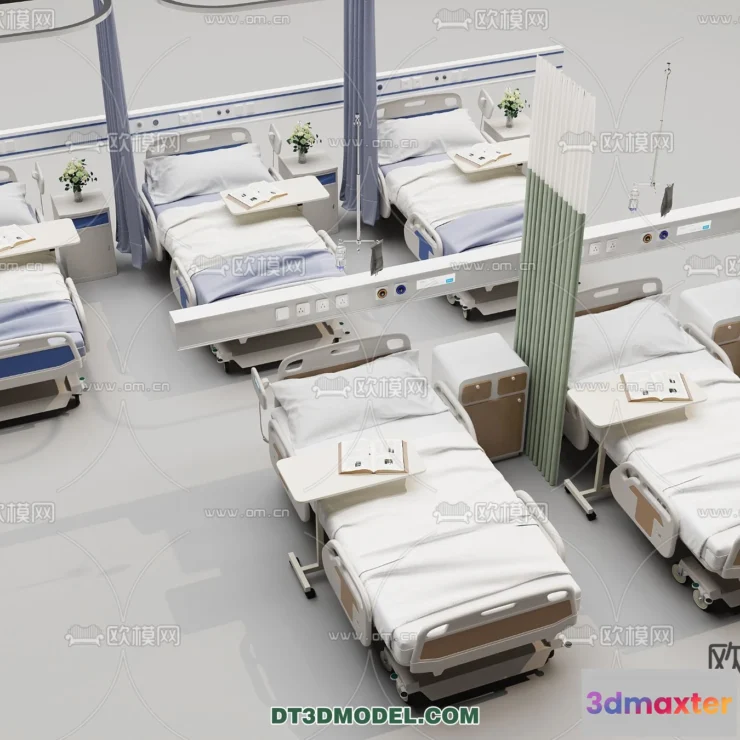 1536362 - HOSPITAL CLINIC - 3D Model For Interior Design - 11351 3D Max