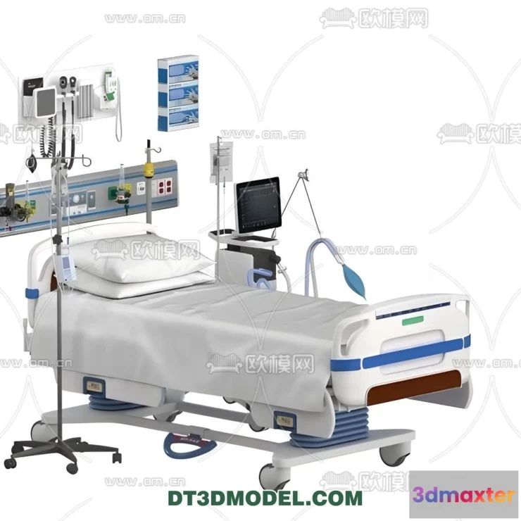 1536394 - HOSPITAL CLINIC - 3D Model For Interior Design - 11367 3D Max