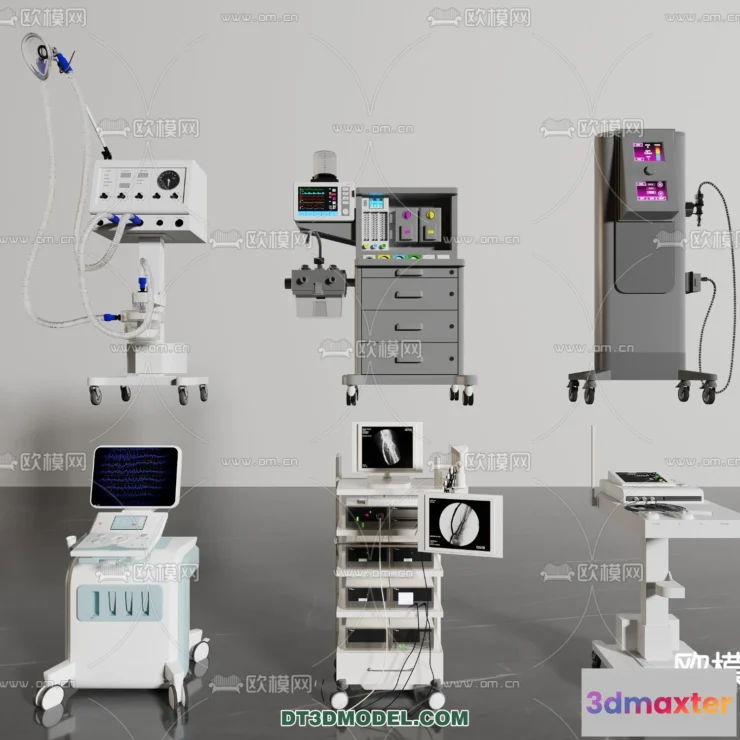 1536402 - HOSPITAL CLINIC - 3D Model For Interior Design - 11371 3D Max