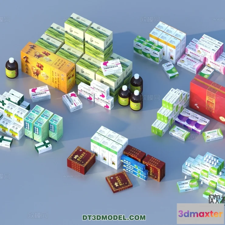 1536470 - HOSPITAL CLINIC - 3D Model For Interior Design - 11405 3D Max