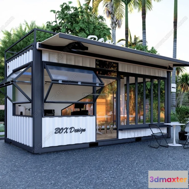 1572540 - 3D Model of Container Coffee - 3D Scene - 101 3D Max