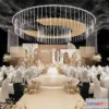 1574444 - Modern Style Interior 3D Blocks and 3D Models - Wedding Hall 3D Scene - 946 3D Max