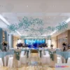 1574466 - Modern Style Interior 3D Blocks and 3D Models - Wedding Hall 3D Scene - 957 3D Max