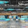1574764 - Seafood Restaurant 3D Scene - 3D Blocks - 012 3D Max
