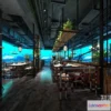 1574864 - Seafood Restaurant 3D Scene - 3D Blocks - 062 3D Max
