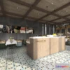 1574924 - Southeast Asia Restaurant 3D Scenes - 3D Blocks - 012 3D Max