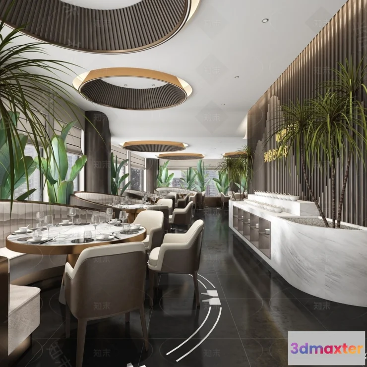 1574952 - Southeast Asia Restaurant 3D Scenes - 3D Blocks - 026 3D Max