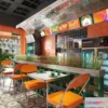 1574964 - Southeast Asia Restaurant 3D Scenes - 3D Blocks - 032 3D Max
