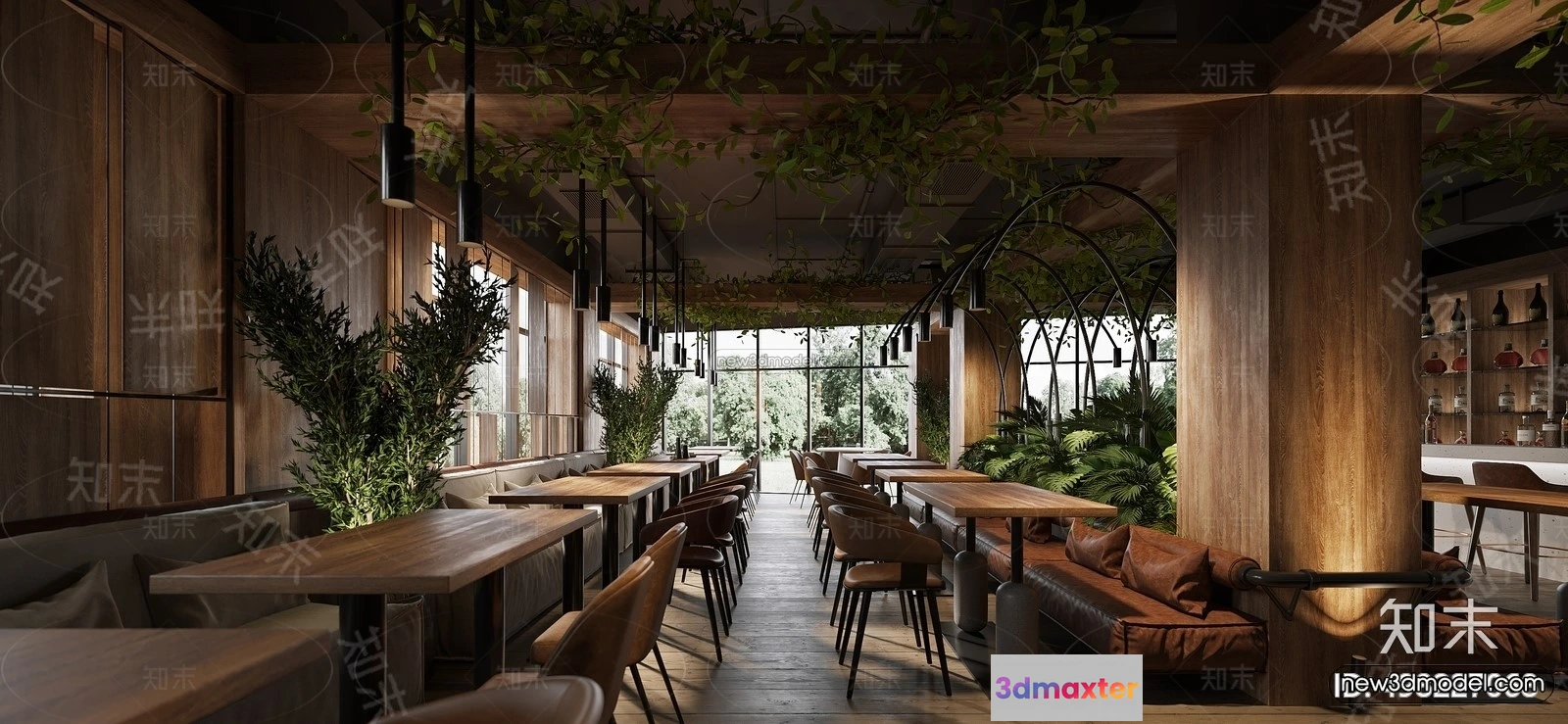 1574982 - Southeast Asia Restaurant 3D Scenes - 3D Blocks - 041 3D Max