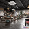 1578598 - Restaurant and Fastfood 3D Scene - 3D Blocks - 161 3D Max