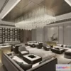 1583549 - Modern Style Interior 3D Blocks and 3D Models - Lobby 3D Scene - 901 3D Max