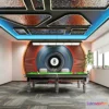 1584309 - Modern Style Interior 3D Blocks and 3D Models - Billard 3D Scene - 784 3D Max