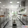 1584499 - Restaurant Kitchen 3D Models - 3D Scene - 004 3D Max