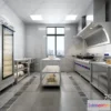 1584619 - Restaurant Kitchen 3D Models - 3D Scene - 064 3D Max