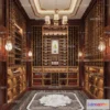 1685892 - Wine Cellar 3D Model - Wine Cabinet - 020 - VRAY Render 3D Max