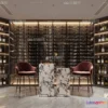 1685902 - Wine Cellar 3D Model - Wine Cabinet - 025 - CORONA Render 3D Max