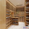 1685960 - Wine Cellar 3D Model - Wine Cabinet - 054 - VRAY Render 3D Max
