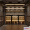 1685970 - Wine Cellar 3D Model - Wine Cabinet - 059 - CORONA Render 3D Max