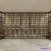 1685978 - Wine Cellar 3D Model - Wine Cabinet - 063 - VRAY Render 3D Max