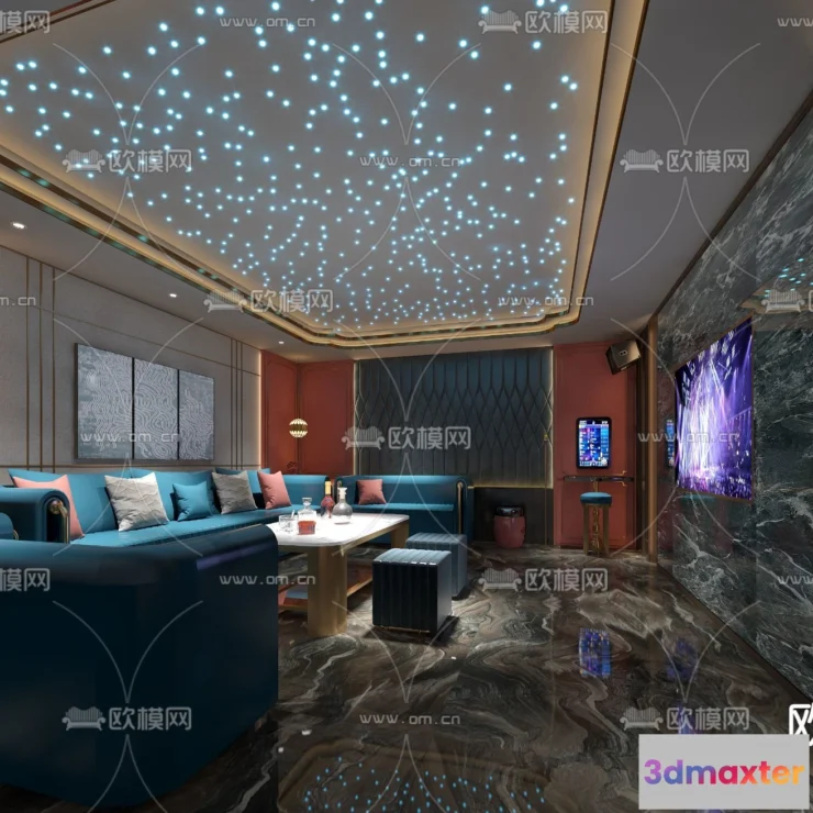 1686290 - KTV Interior 3D Models - Karaoke - 024 - VRAY Render 3D Max