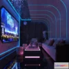 1686334 - KTV Interior 3D Models - Karaoke - 046 - VRAY Render 3D Max