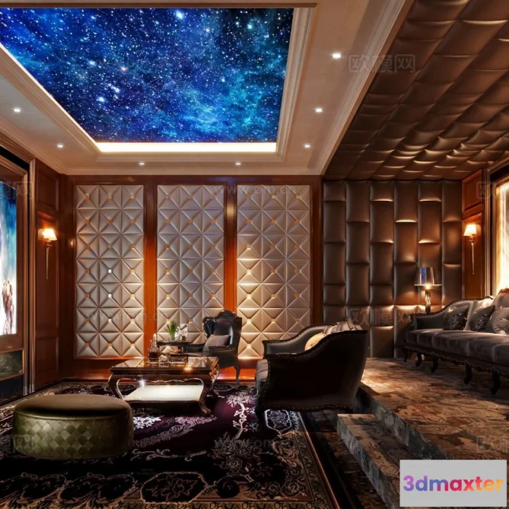 1686350 - KTV Interior 3D Models - Karaoke - 054 - VRAY Render 3D Max