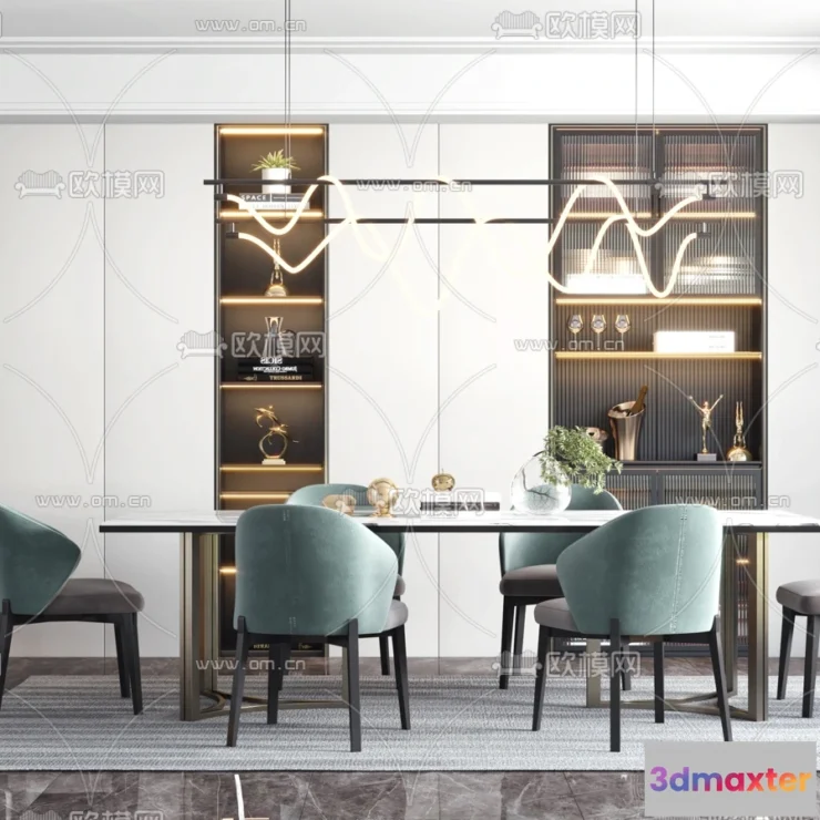 1111348 - Dining Room 3D Scenes - 0949