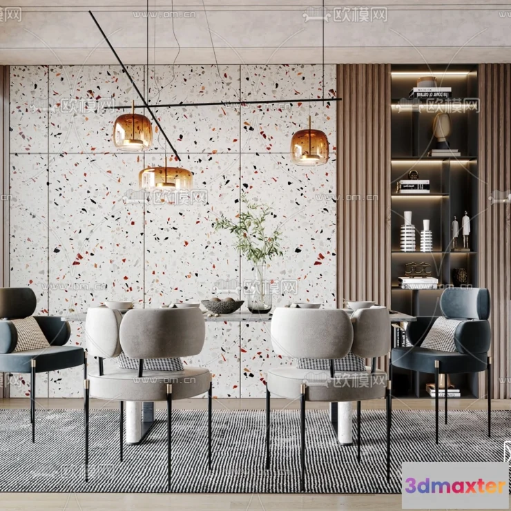 1111376 - Dining Room 3D Scenes - 0963