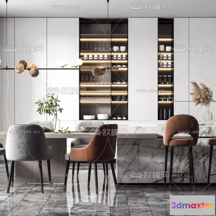 1111378 - Dining Room 3D Scenes - 0964