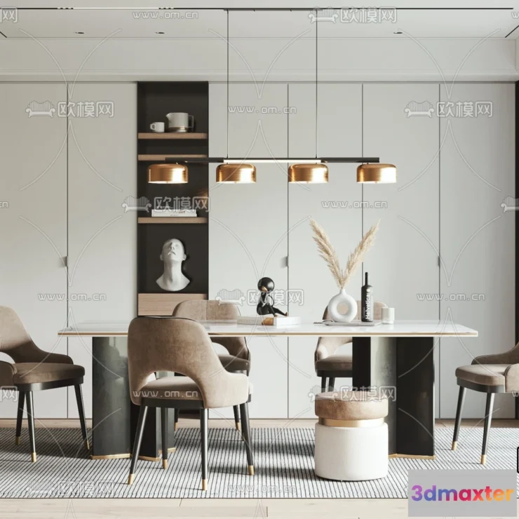 1111382 - Dining Room 3D Scenes - 0966