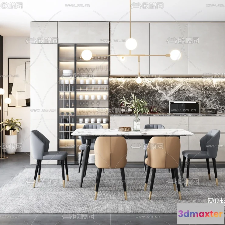 1111388 - Dining Room 3D Scenes - 0969