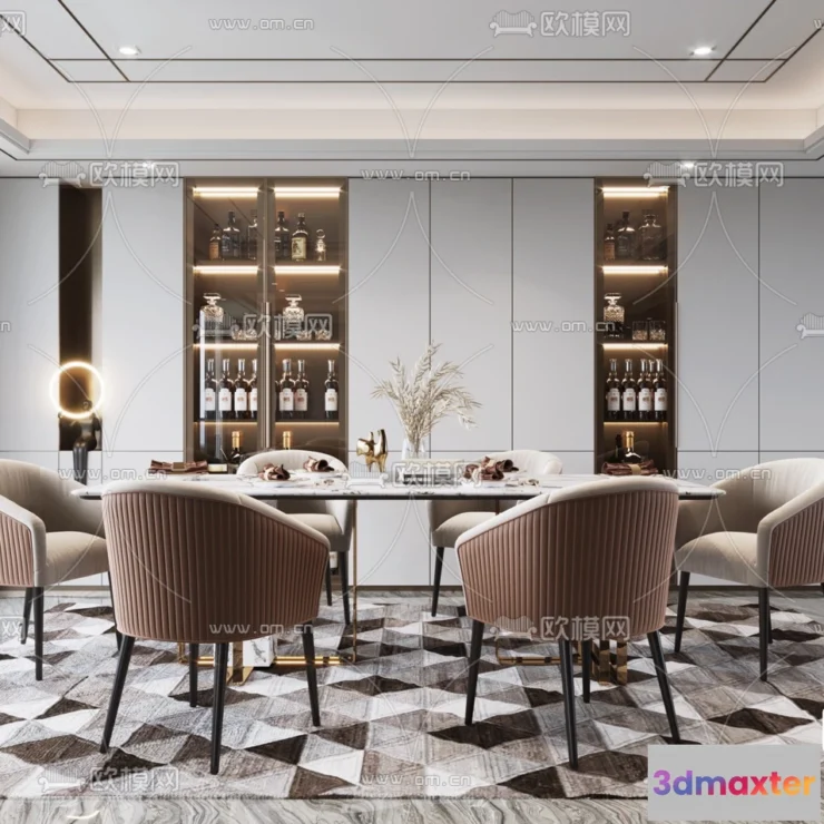 1111392 - Dining Room 3D Scenes - 0971