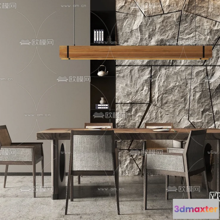 1111400 - Dining Room 3D Scenes - 0975