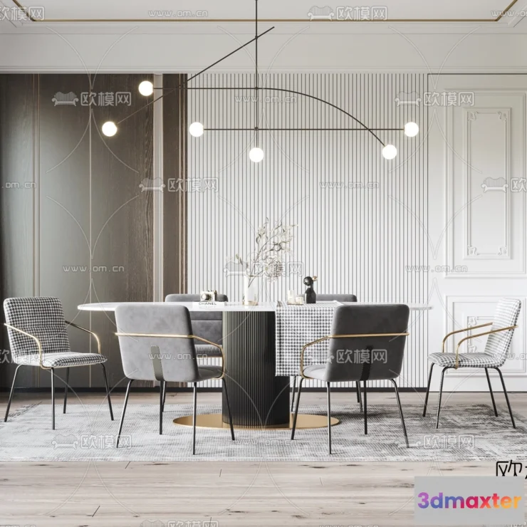 1111408 - Dining Room 3D Scenes - 0979