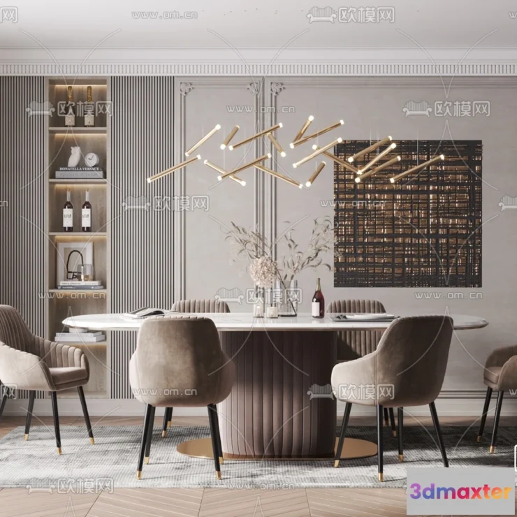 1111412 - Dining Room 3D Scenes - 0981