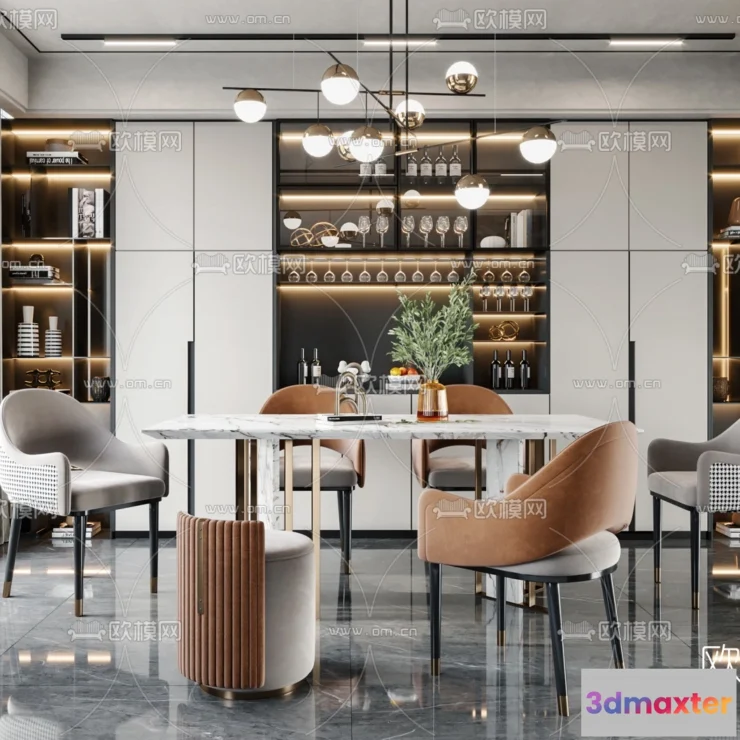 1111420 - Dining Room 3D Scenes - 0985