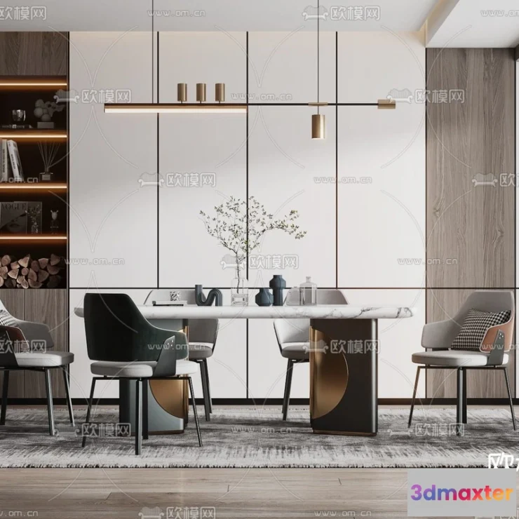 1111434 - Dining Room 3D Scenes - 0992