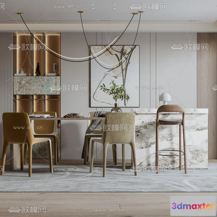 1111446 - Dining Room 3D Scenes - 0998