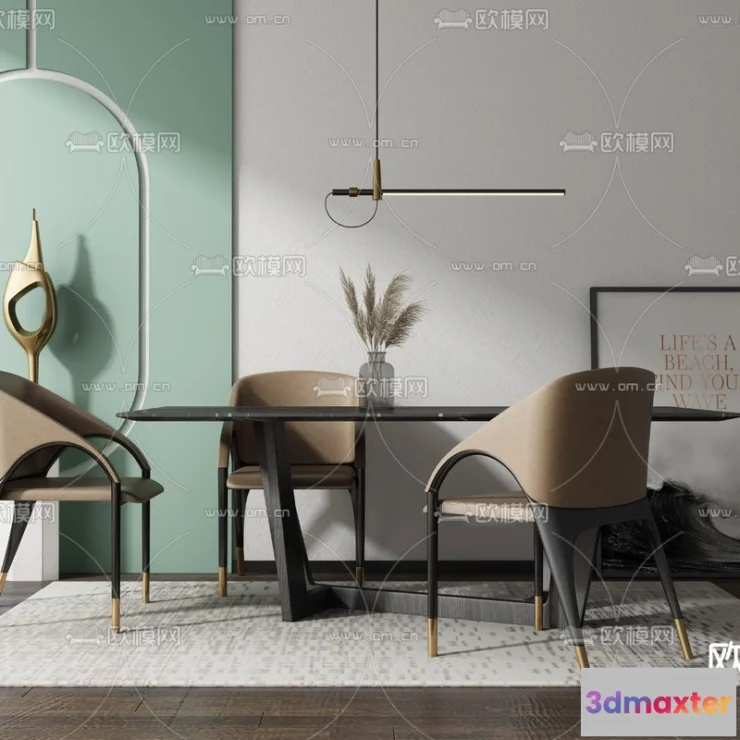 1111454 - Dining Room 3D Scenes - 1002