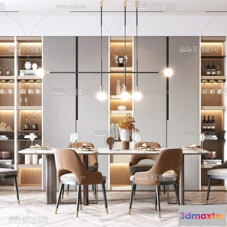 1111464 - Dining Room 3D Scenes - 1007