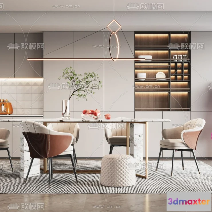 1111472 - Dining Room 3D Scenes - 1011