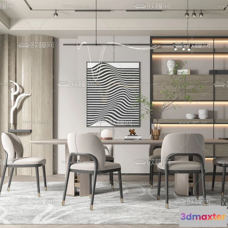 1111486 - Dining Room 3D Scenes - 1018