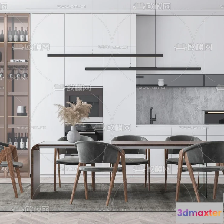 1111488 - Dining Room 3D Scenes - 1019