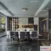 1142690 - Corona Render 3D Scenes - Dining Room - 0004