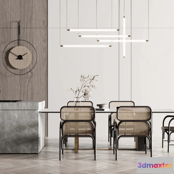 1154650 - MODERN INTERIOR 3D SCENES - DINING ROOM - 0007