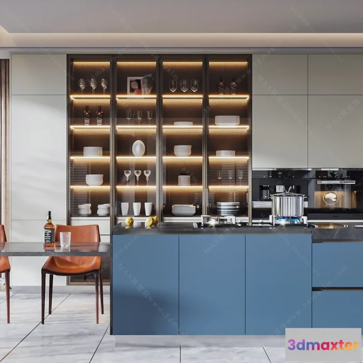 1154656 - MODERN INTERIOR 3D SCENES - DINING ROOM - 0010